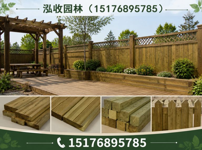 湛江塑木地板展示图